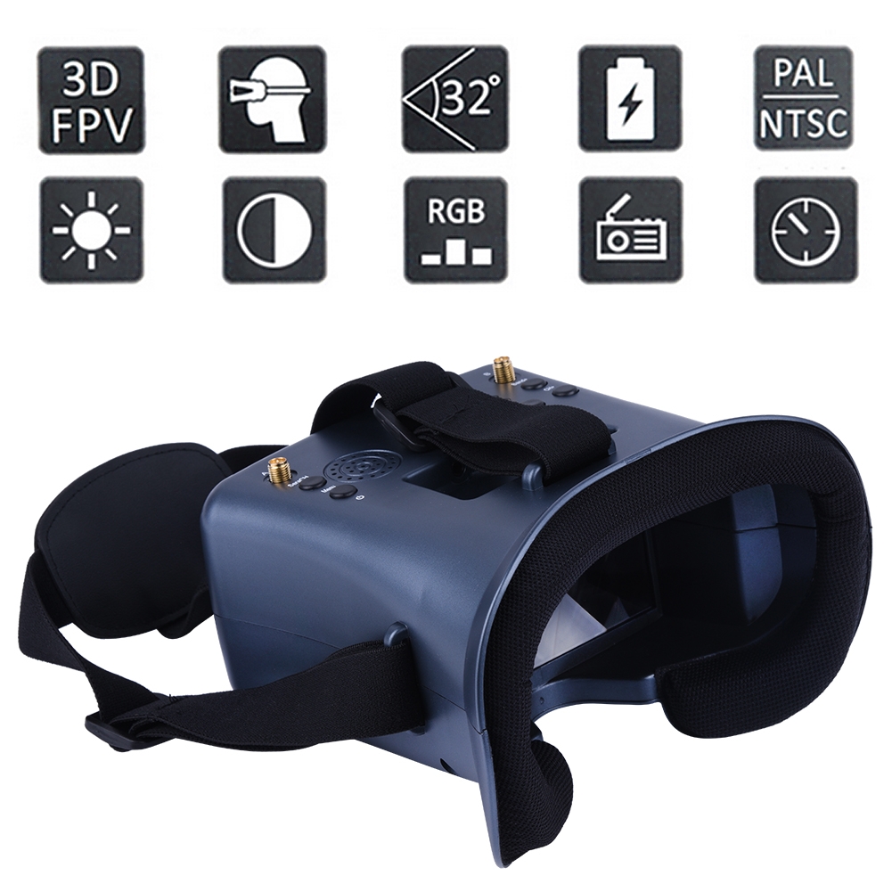 008D 5.8G 40CH 4.3 นิ้ว 800*48 - Skyzone Sky04O Pro Fpv Goggles บทวิจารณ์และราคา