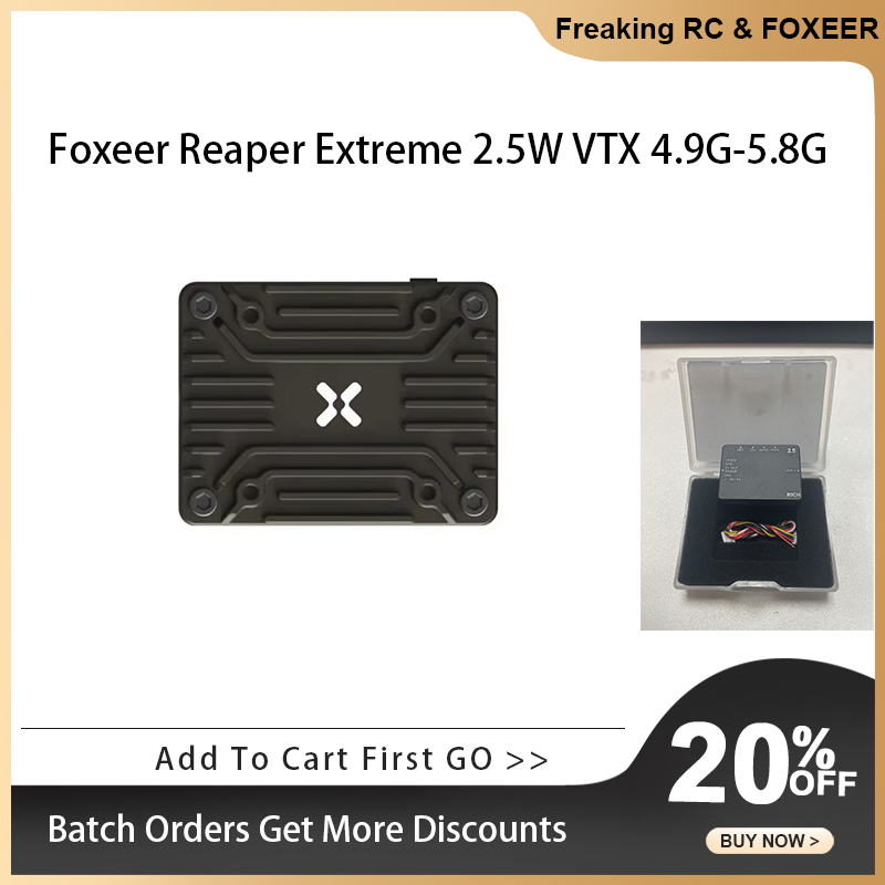 Foxeer 4.9G~6G Reaper Extreme  - Foxeer Reaper Extreme 2.5W Vtx บทวิจารณ์และราคา